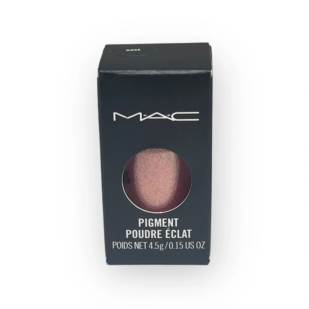 new MAC Cosmetics 𖦹 Pigment Powder 𖦹 Rose Pink 𖦹 Face Lips Eyes 𖦹 Wet Dry 𖦹